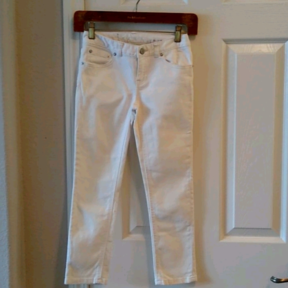 Polo Ralph Lauren White Skinny Jeans
